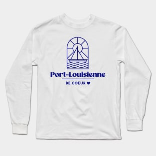 Port Louisienne de coeur - Brittany Morbihan 56 BZH Sea Long Sleeve T-Shirt